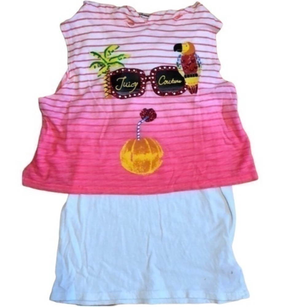 Juicy Couture tank with hood size med